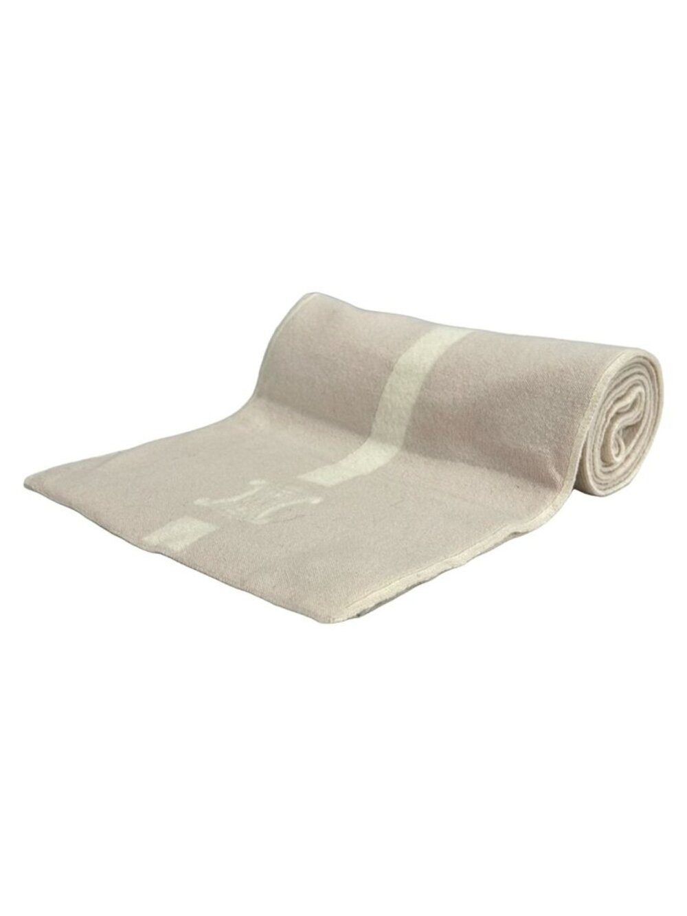Celine Scarf Light Pink White Wool Cashmere